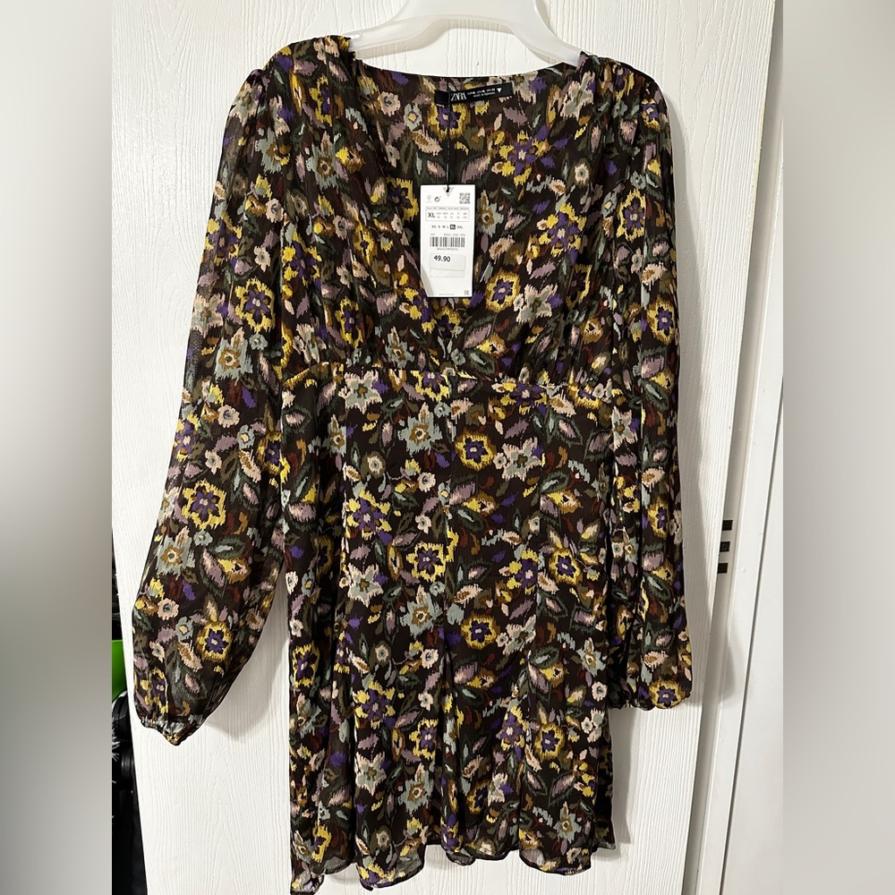 Zara Floral Print dress